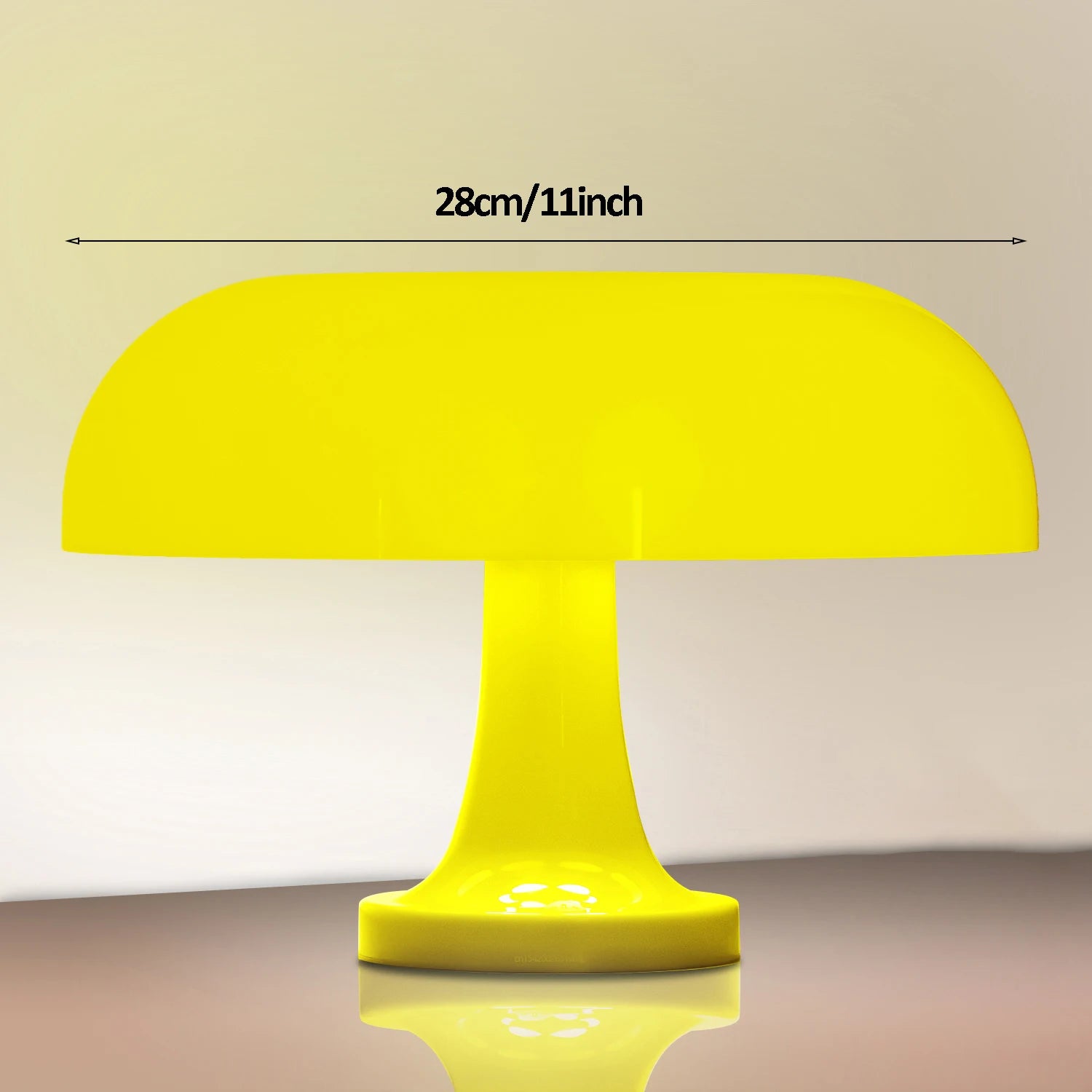 Stylish home decor mushroom lamp with soft lighting