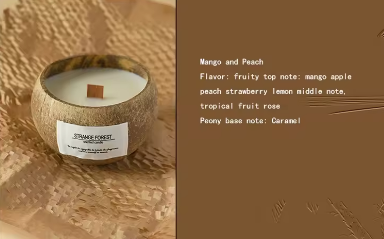 Coconut Aroma Candle Delight