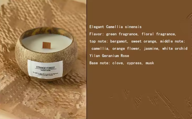 Coconut Aroma Candle Delight