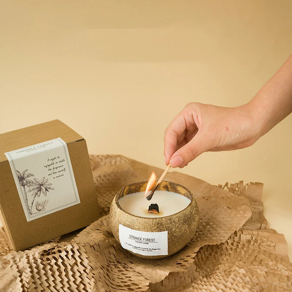 Coconut Aroma Candle Delight